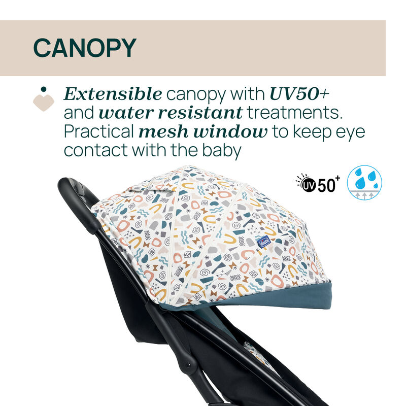Glee Joyful Teal Stroller image number 5